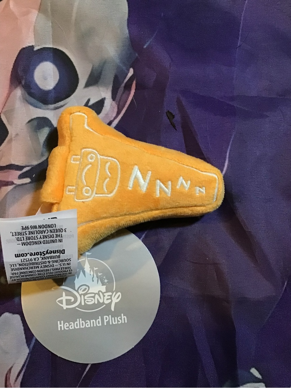 Disney parks create headband Pixar cars cozy cones plush -NEW